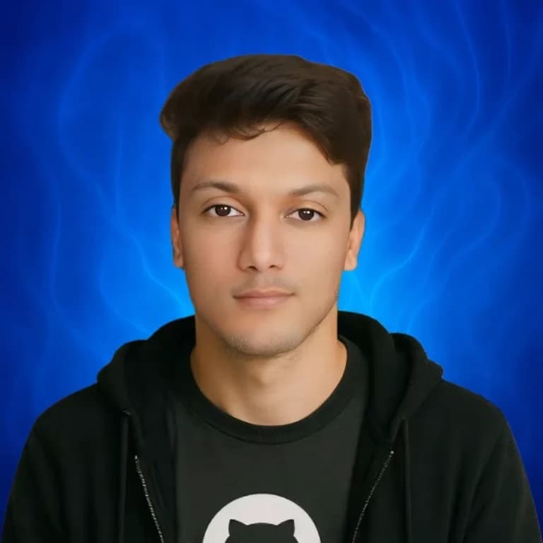 Aayush Bharti blue pic