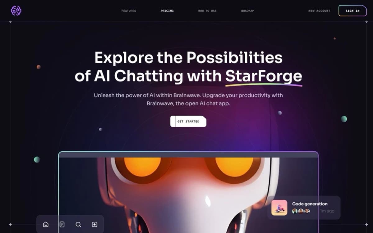 StarForge - AI SaaS Template