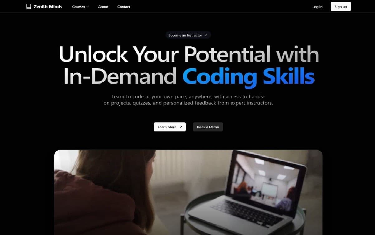 Nextdemy course dashboard