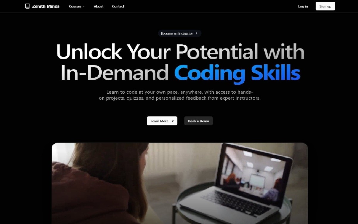 Nextdemy course dashboard