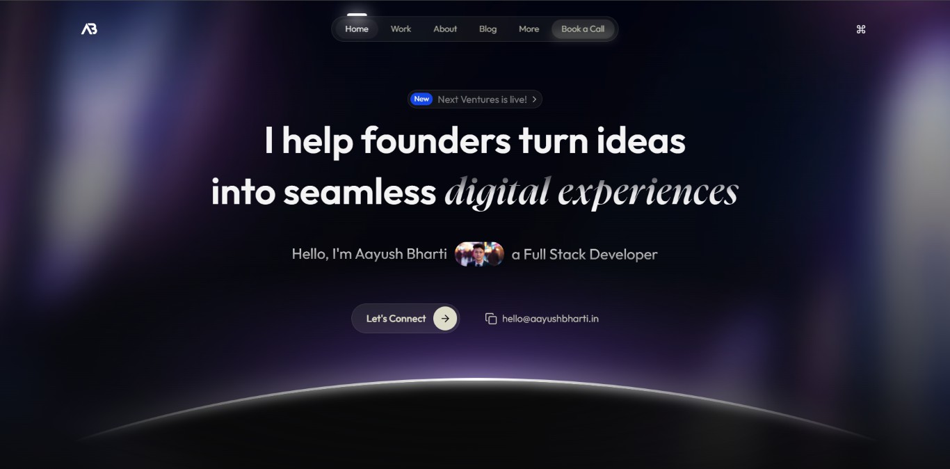 Create portfolio website